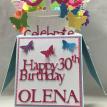 Front View Birthday Card
